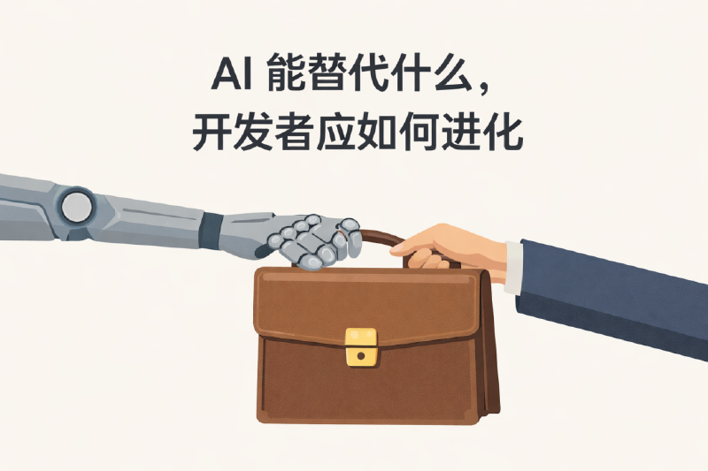 Featured image of post AI 时代，开发者到底该怎么活下来